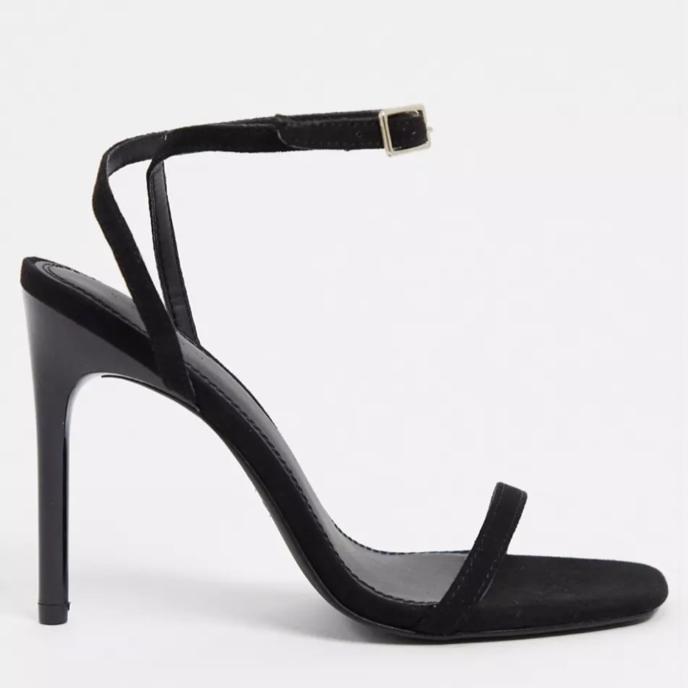 ASOS barely there heeled sandals